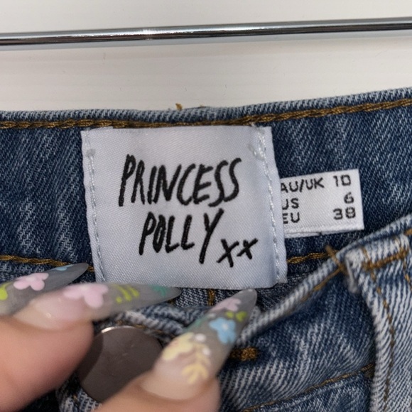 Princess Polly Button Fly Jeans - Picture 4 of 5